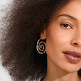 Pilgrim - STILL recycled spiral earrings