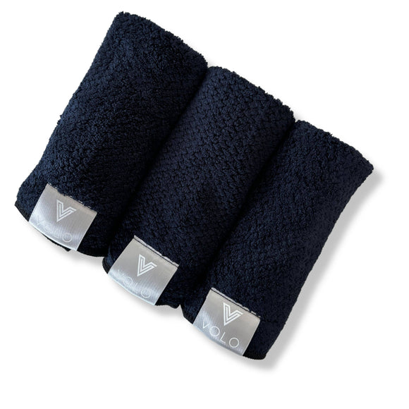 VOLO Face Towel: Vinyl Black