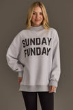 Panache - Lt. Gray Game Day & Sunday Funday Sweatshirt