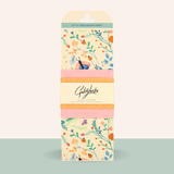 Reusable Beeswax Food Wraps: Pollinators Set of 3