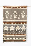 Tree Line Queen Blanket - Tranquil Peaks
