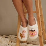Gingerbread Man & Hot Chocolate Slippers
