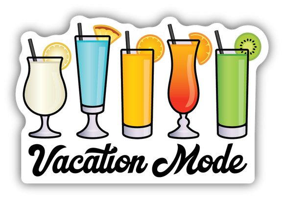 Stickers Northwest - VACATION MODE COCKTAILS