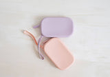 Silicone Makeup Bag (Small): Peach