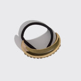 Kitsch - Holiday Metal Rhinestone Cloud Cuff - Medium