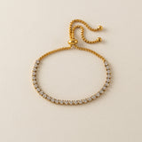 Lover's Tempo - WATERPROOF Round Prism Bracelet - Gold