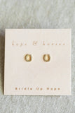 Luxe Horseshoe Earrings