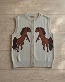 Kindred Horses Cotton Sweater Vest