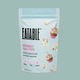 Birthday Cake Pops 🎂 White Chocolate Rainbow Popcorn