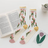 Rufia Mesh Socks for Women - Cool and Fashionable