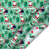 Holiday Reversible Wrapping Paper Bundle 4-pack