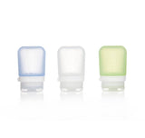 GoToob+ 3-Pack Refillable Silicone Travel Bottles: Small 1.7 fl oz / 53 ml