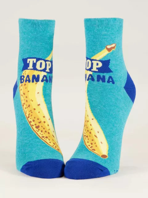 Blue Q - Top Banana Ankle Socks