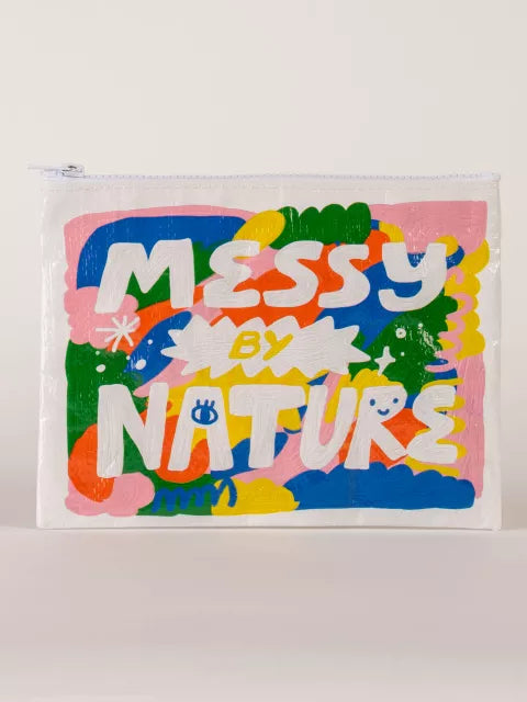 Blue Q Messy By Nature Zipper Pouch