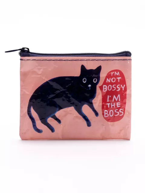 Blue Q I'm Not Bossy Coin Purse