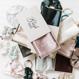 Blush Silks -Queen Size -100% Pure Mulberry Silk Pillowcase: Queen Size / Charcoal