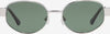 Pilgrim - Reilly Sunglasses - Brown/Silver - Silver Plated