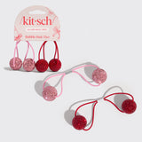 Kitsch - Holiday Bubble Hair Ties 2pc Set