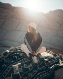 Tree Line Queen Blanket - Balsam Fir