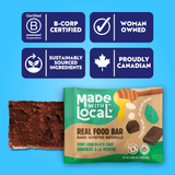 Mint Chocolate Chip | Organic Real Food Bar: 53g