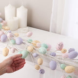 Pastel  Easter Egg Garland - 5 feet long