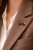 Bridle Up Horse Brooch