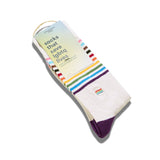 Socks that Save LGBTQ Lives | Pride Flag
