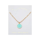 Be Happy Necklace - Gold