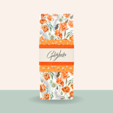Reusable Beeswax Food Wraps: Golden Floral Set of 3