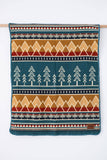 Tree Line Baby Blanket - Little Camper