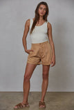 Seamless Reverse U-V Neck Tank: White