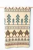 Tree Line Queen Blanket - Campfire Songs