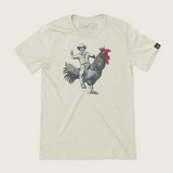 Rooster Roundup T-Shirt: Heather Dust
