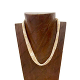 16'' L Silk feeling scarf Necklace