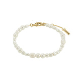 Pilgrim - ELLIANA freshwater pearls & glass beads bracelet - Gold