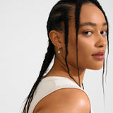 Pilgrim - ELLIANA freshwater pearl hoop earrings - Gold