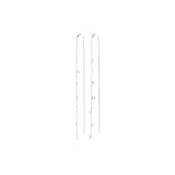 Pilgrim - BAYLEN chain earrings silver-plated - Silver