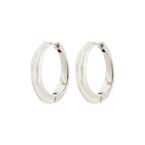 Pilgrim - HARRISON recycled wavy hoop earrings