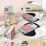 STICK 'EM UP 2-SIDED PHONE SUCTION PAD: Natural