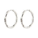 Pilgrim - Eddy Recycled Organic Shaped Large Hoops 23mm