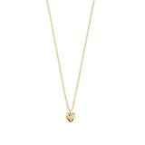 Pilgrim - ALAIA Recycled Tiny Heart Pendant Necklace - Gold