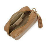 Crossbody Tassel Camel: Camel