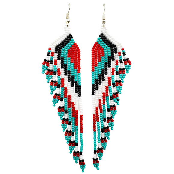 Tribal Roots - Cascade Fringe Earrings