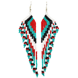Tribal Roots - Cascade Fringe Earrings