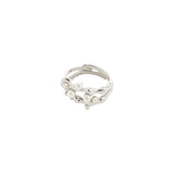 Pilgrim - HADLEY recycled pearl rings 2-in-1 set