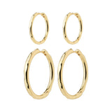 Pilgrim - Eve Hoop Earrings Set