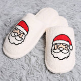 Luxury Soft Christmas Theme Slippers: Santa