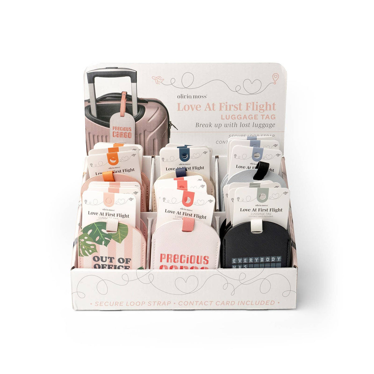 Olivia Moss Love At First Flight Luggage Tag WestJet Store