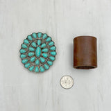 Blue Turquoise Stone Wild Rag Slide