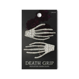 Halloween Hand Grip Skeleton Hair Clips